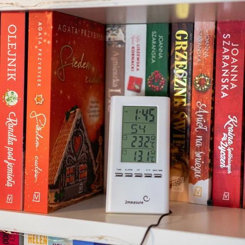 Oro stotelė – elektroninė, su zondu, balta - 6