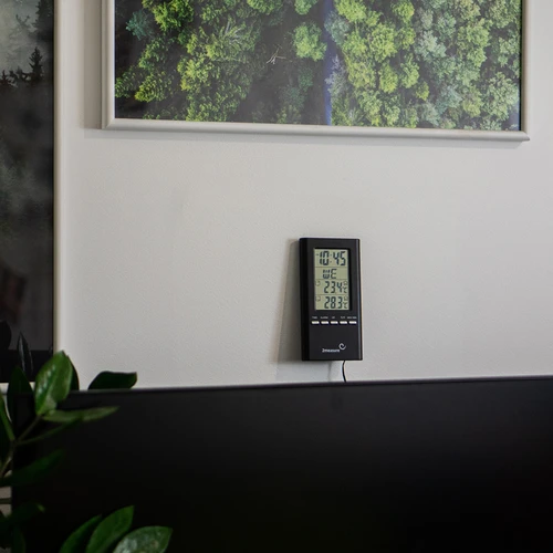 Oro stotis – elektroninė, su zondu, juoda - 6