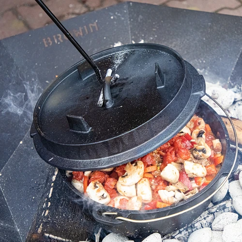 Pakėlėjas/žarsteklis ketaus puodo arba katilo dangčiui - 6