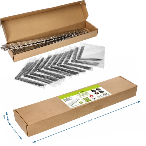 Paukščių atbaidymo spygliukai, ant metalinės juostos, 10 vnt. - 10