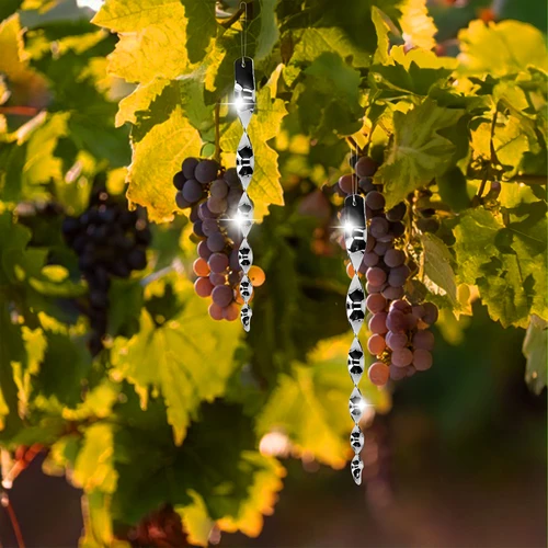 Paukščių atbaidytuvas – sidabro spalvos atspindinčios spiralės, 6 vnt. - 8