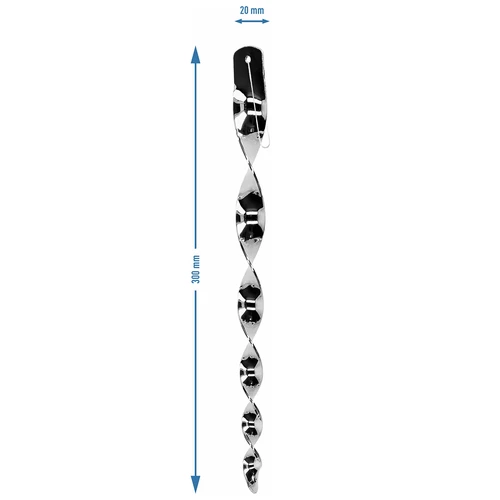 Paukščių atbaidytuvas – sidabro spalvos atspindinčios spiralės, 6 vnt. - 4