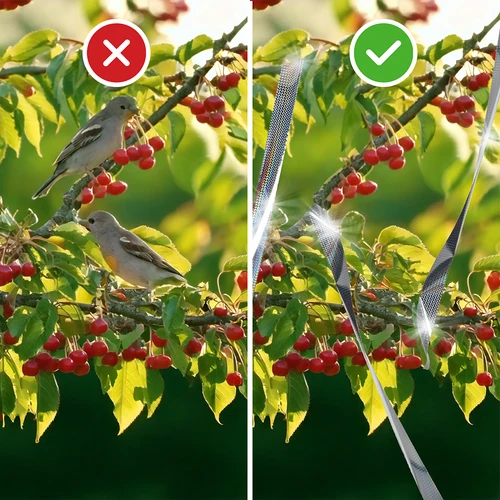 Paukščių baidyklė - atšvaitinė juosta, 80 m - 8