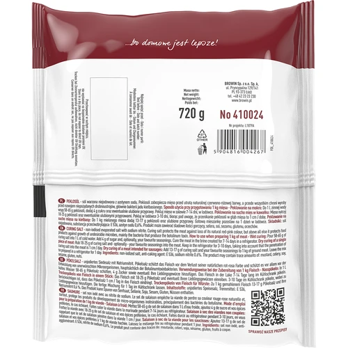 Pekelinė druska 720 g - 2