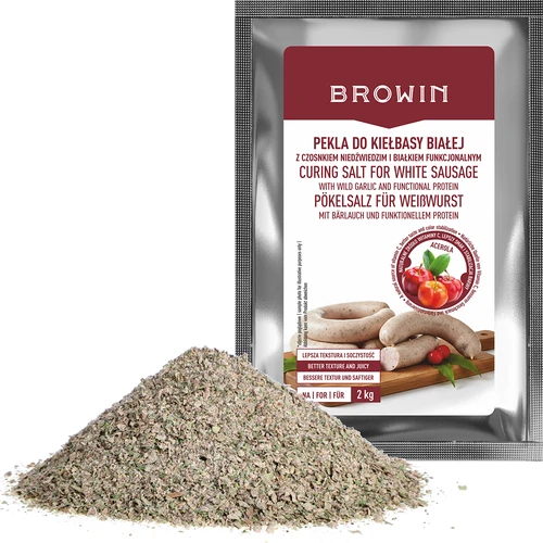 Pekla baltajai dešrai, su funkciniu baltymu ir acerola, 66g - 3