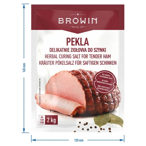 Pekla, švelnaus žolelių skonio, kumpiui, 75 g - 5