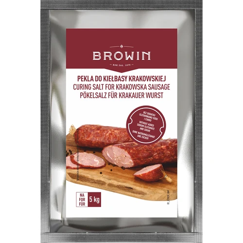 Peklinimo druska Pekla Krokuvos dešrai - 115 g