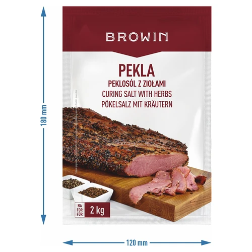 Peklinimo druska su žolelėmis "Pekla" - 70 g - 7