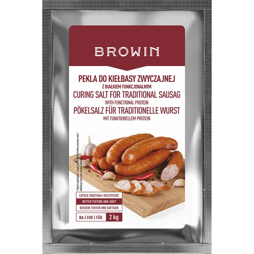 Peklosól - Pekla do kiełbasy zwyczajnej, z białkiem funkcjonalnym, 64g  - 1 