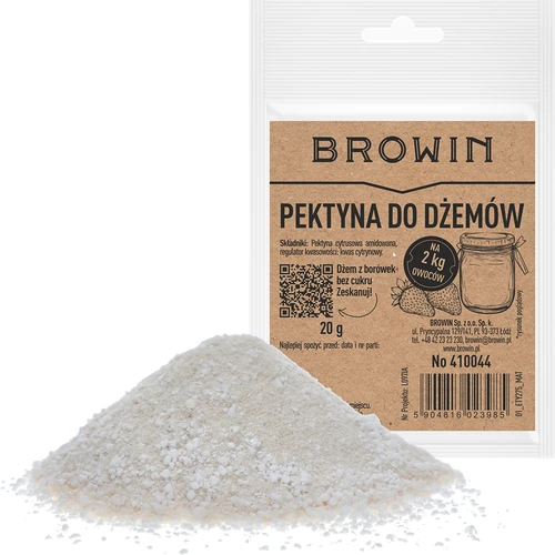 Pektyna do dżemów - cytrusowa amidowana do żelowania, 20 g - 3
