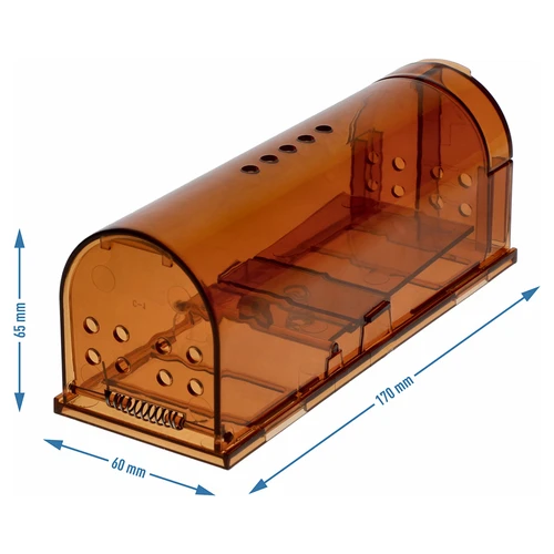 Pelėkautas – gyvagautas, permatomas, 2 vnt. - 8