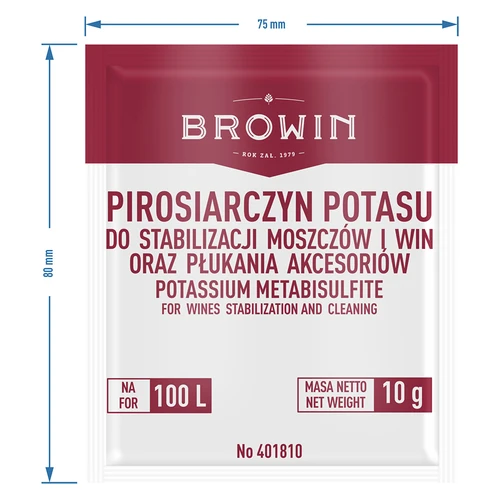 Pirosiarczyn potasu 10 g - 3