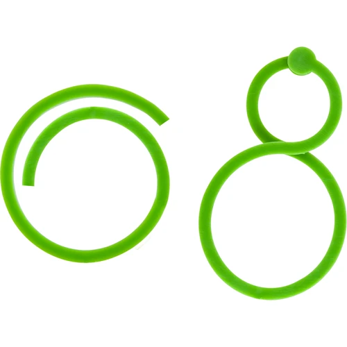 Plastikiniai segtukai augalams tvirtinti, mišrus komplektas, 50 vnt.