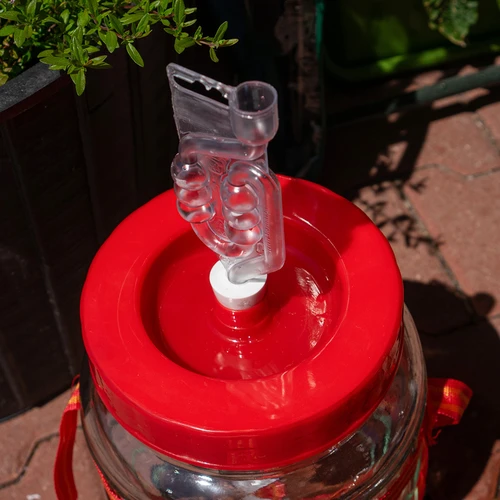 Plastikinis fermentacijos vamzdelis, 6 kamerų - 4