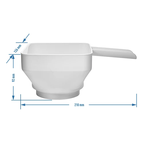 Plastikinis piltuvas „Kwadratura Koła“, fi 52–85 mm - 6