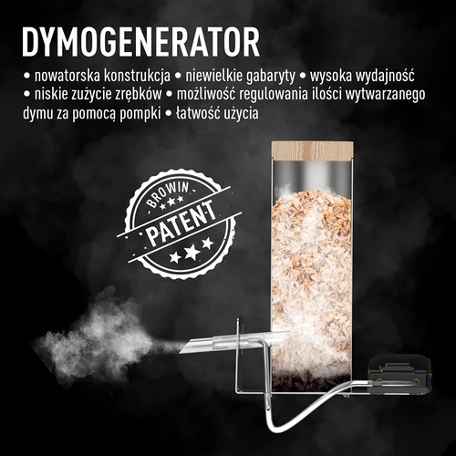 Plieninė dragON rūkykla 220 L – su skaitmeniniu valdikliu - 10