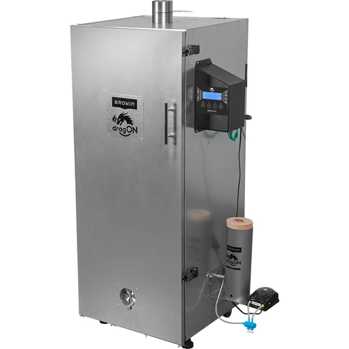 Plieninė rūkykla dragON 220 l, IQ – su Wi‑Fi valdikliu - 2