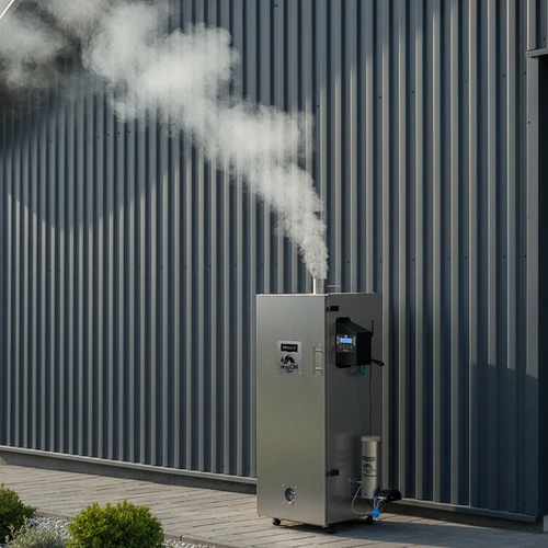 Plieninė rūkykla dragON 220 l, IQ – su Wi‑Fi valdikliu - 16