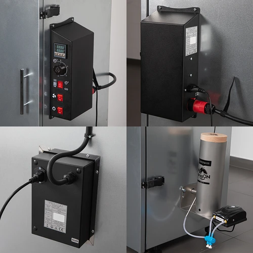 Plieninė rūkykla dragON 220 l – su skaitmeniniu valdikliu - 5