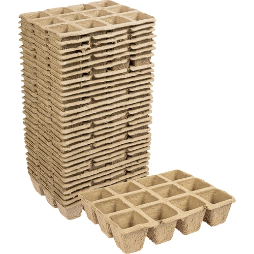 Popieriniai vazonėliai 4,5x5x4,5 cm, 30 vnt.