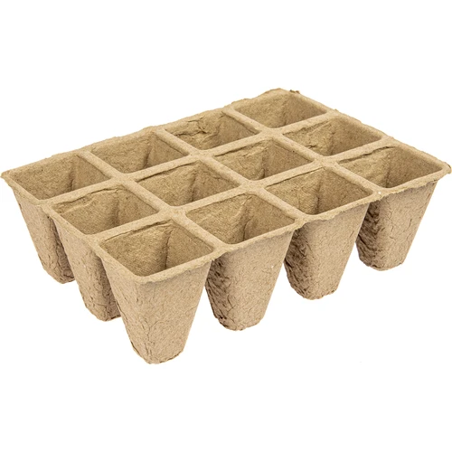 Popieriniai vazonėliai 4 x 4 x 4,5, rinkinys 5 vnt.