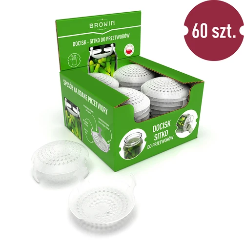 Prispaudėjas - sietelis konservams, rauginiams ir actui - skirtas fi 82 stiklainiams - 9