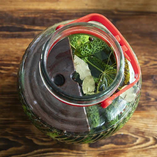 Prispaudimo akmuo statinėms, akmens masės, Ø 15 cm - 9