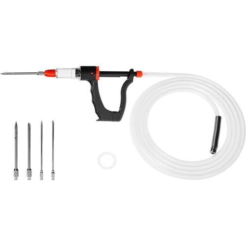 Pusiau automatinis mėsos injektorius su adatų rinkiniu ir žarnele - 2