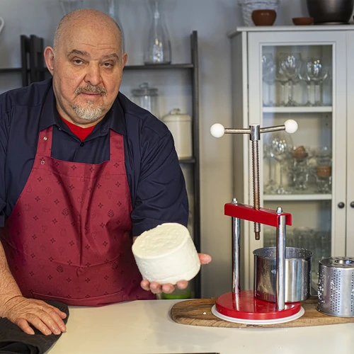 Rėminis vaisių presas - nerūdijantis plienas, 1,2 l - 2