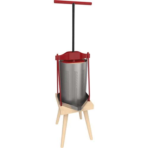 Rėminis vaisių presas – su metaliniu krepšiu, 10 l - 3
