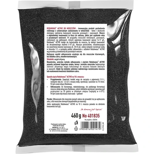 Redukwas® Active do moszczów - regulator kwasowości, 460 g - 2