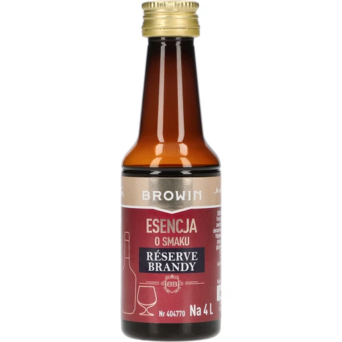 Reserve Brandy skonio esencija, 40 ml, skirta 4 l