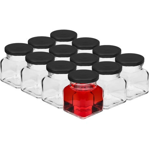 Rinkinys 12 x 120 ml stiklainių + 30 etikečių prieskoniams žymėti - 3