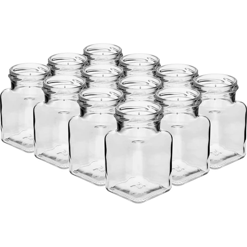Rinkinys 12 x 150 ml stiklainiai + 30 etikečių prieskonių žymėjimui - 4