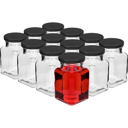 Rinkinys 12 x 150 ml stiklainiai + 30 etikečių prieskonių žymėjimui - 3