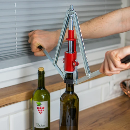 Rinkinys: kamščiai+etiketės+termokapsulės - 20 vnt. - 6