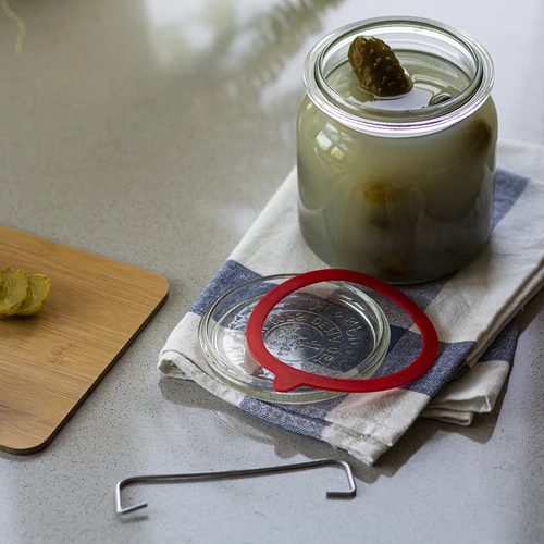 RINKINYS: SPAUSTUKAI+TARPINĖS WECK FI110 MM - 10 VNT - 4