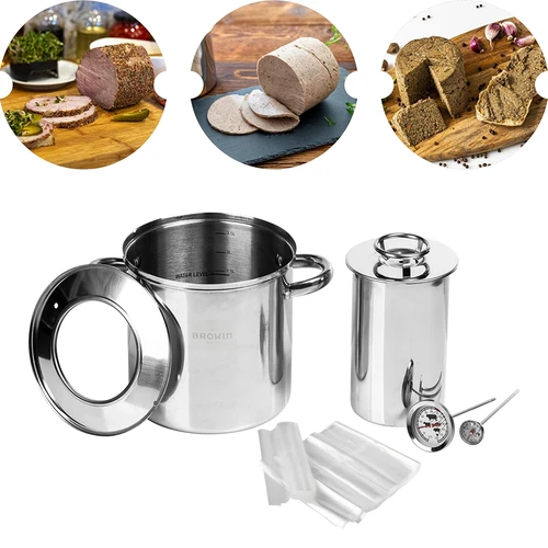 Rinkinys su vandens apvalkalu - 1,5 kg kumpio virimo prietaisas + puodas - 7