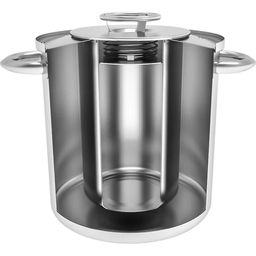 Rinkinys su vandens apvalkalu - 1,5 kg kumpio virimo prietaisas + puodas - 3