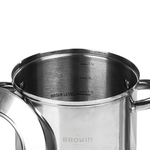 Rinkinys su vandens apvalkalu – 1,5 kg kumpio virimo indas + puodas - 4