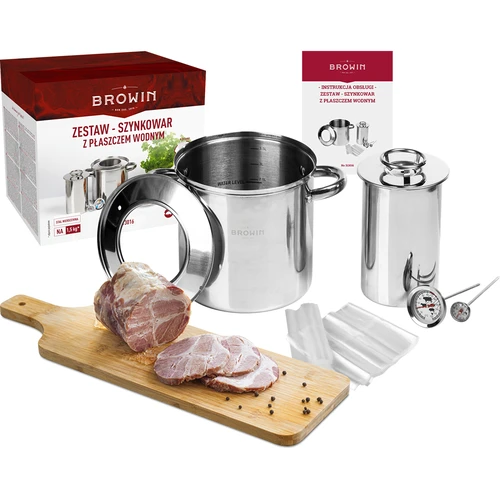 Rinkinys su vandens apvalkalu – 1,5 kg kumpio virimo indas + puodas - 18