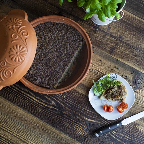 Romėniškas apvalus puodas 4 l - 11