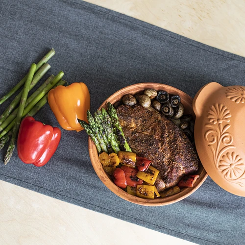 Romėniškas apvalus puodas 4 l - 12