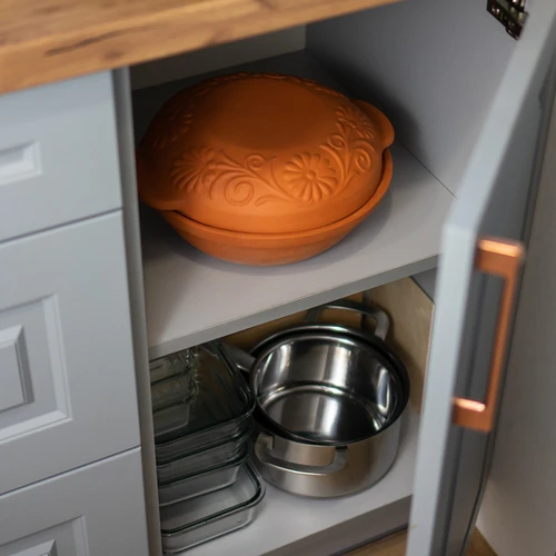 Romėniškas apvalus puodas 4 l - 16