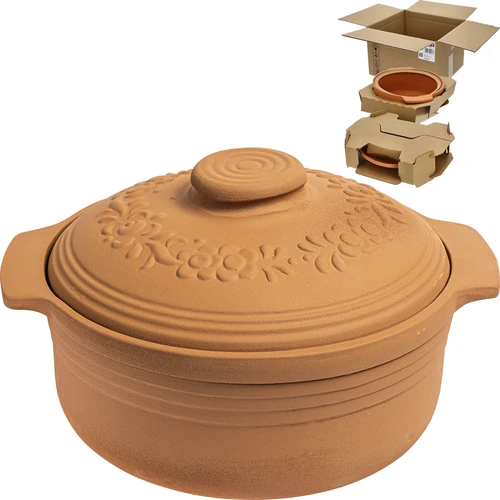 Romėniškas apvalus puodas 4L