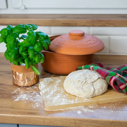 Romėniškas apvalus puodas 4L - 11