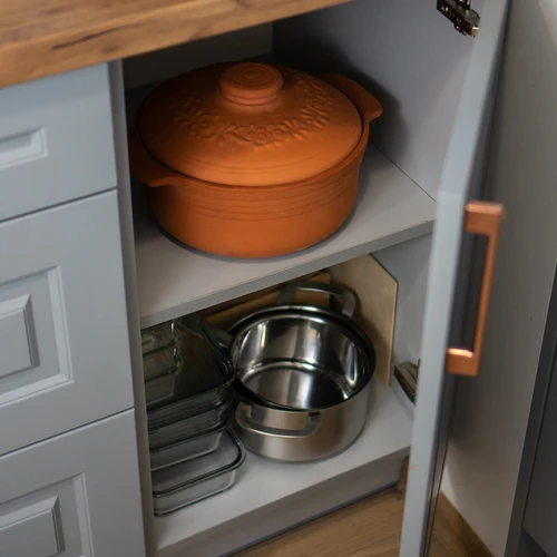 Romėniškas apvalus puodas 4L - 17