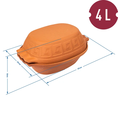 Romėniškas puodas 4 l - 4