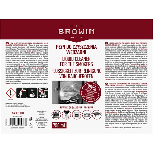 Rūkyklų, orkaičių, grilių, viryklių ir pakūrų valymo skystis - 6