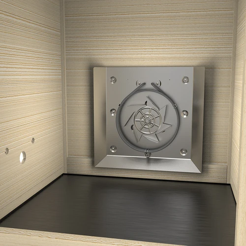 Rūkykla 115 l dragON Wood 60E, medinė, su elektriniu kaitinimo moduliu ir valdikliu - 8